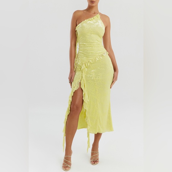 Mistress Rocks Dresses & Skirts - Asymmetrical Yellow Set